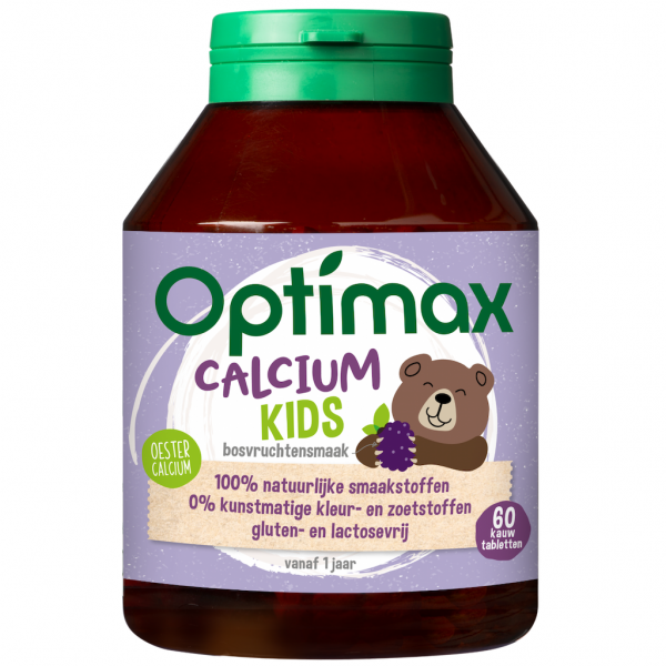 Optimax Kids Calcium Kauwtabletten