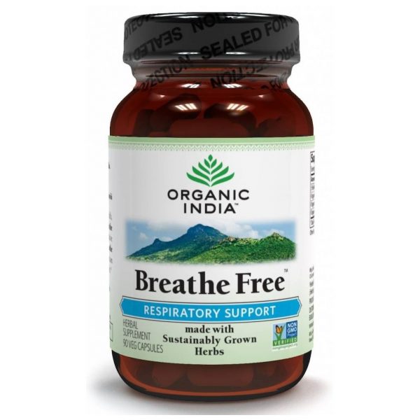 Organic India Breathe Free Vegicaps