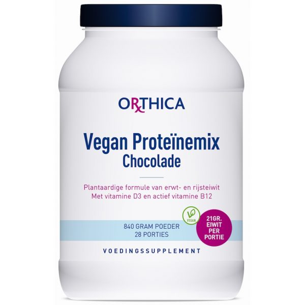 Orthica Vegan Proteïnemix Chocolade