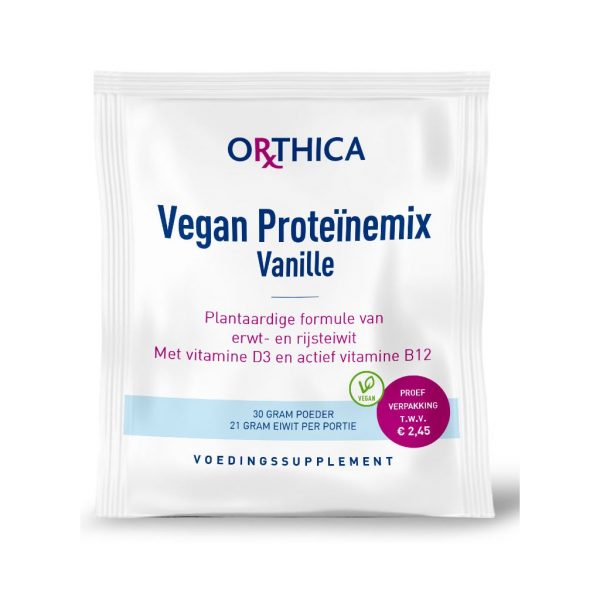 Orthica Vegan Proteïnemix Vanille Sachet