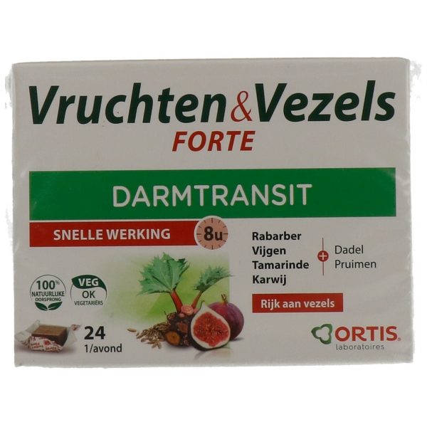 Ortis Vruchten & Vezels Forte Blokjes