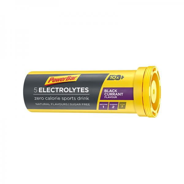 PowerBar 5 Electrolytes Black Currant Bruistabletten