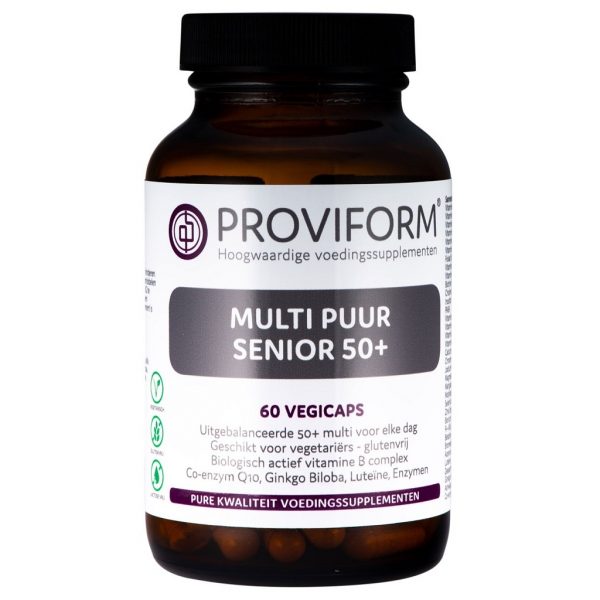 Proviform Multi Puur Senior 50+ Vegicaps