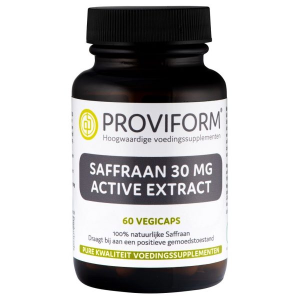 Proviform Saffraan 30mg Active Extract Vegicaps