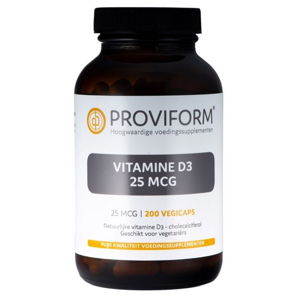 Proviform Vitamine D3 25mcg Vegicaps