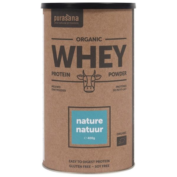 Purasana Organic Whey Protein Powder Naturel