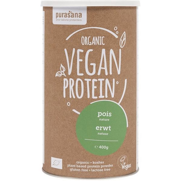 Purasana Vegan Protein Poeder Erwt Naturel