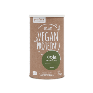 Purasana Vegan Protein Poeder Mix Soja Natuur