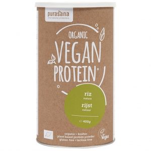 Purasana Vegan Protein Poeder Rijst Naturel