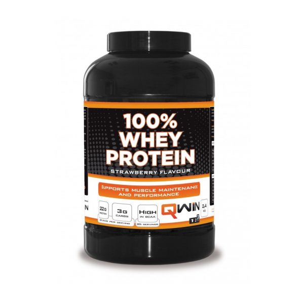 Qwin 100% Whey Protein Strawberry