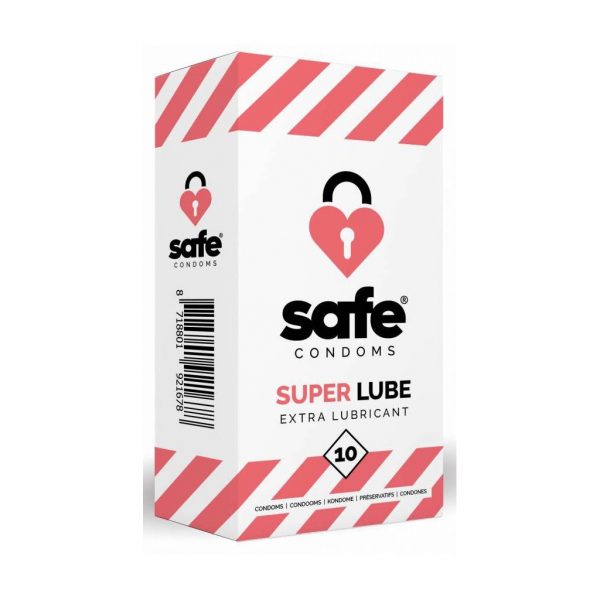 Safe Super Lube Extra Lubricant Condooms