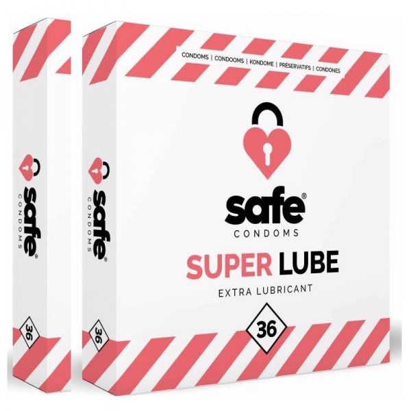 Safe Super Lube Extra Lubricant Condooms