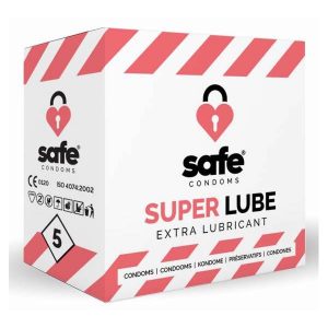 Safe Super Lube Extra Lubricant Condooms