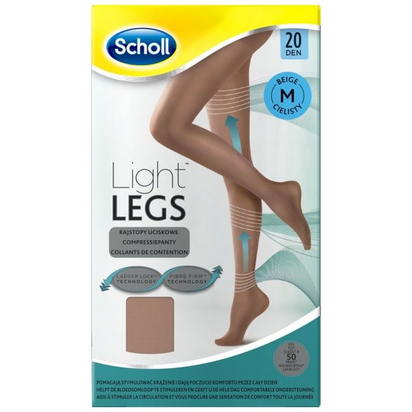 Scholl Light Legs 20 Den Beige M