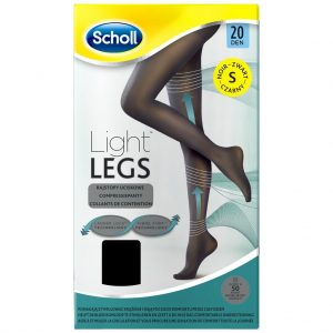 Scholl Light Legs 20 Den Zwart Maat S