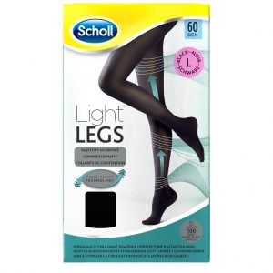 Scholl Light Legs 60 Den Zwart Maat L