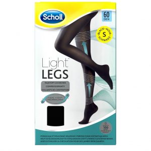 Scholl Light Legs 60 Den Zwart Maat S