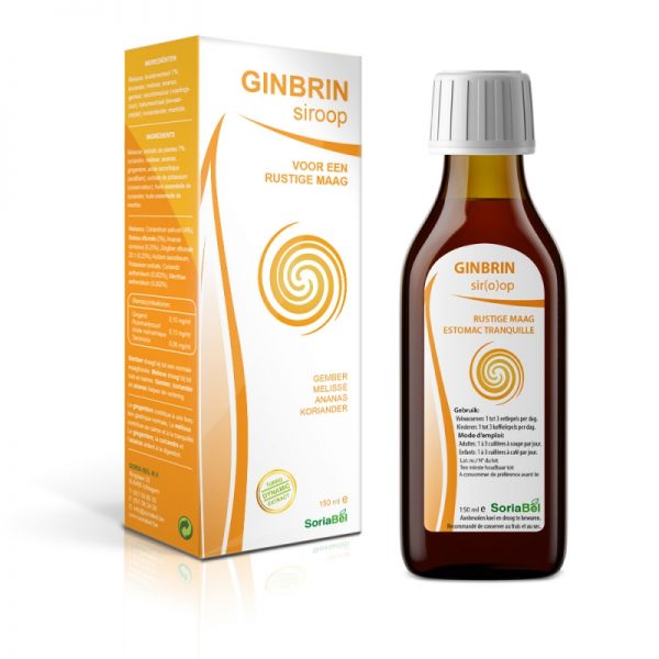 Soria Natural Ginbrin Siroop 150ml