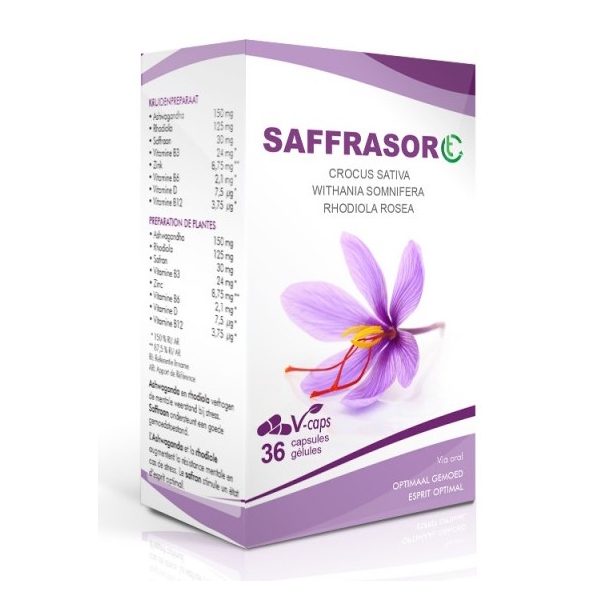 Soria Natural Saffrasor Tabletten