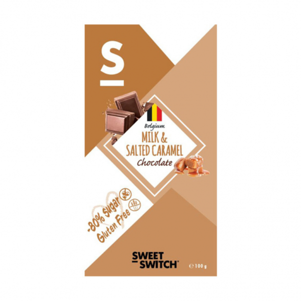 Sweet-switch Milk & Salted Caramel Chocolate