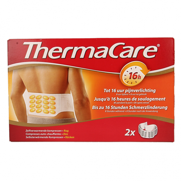 ThermaCare Kompressen bij Rugpijn