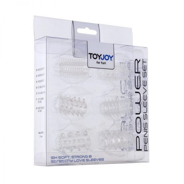 Toyjoy Power Penis Sleeve Set Clear