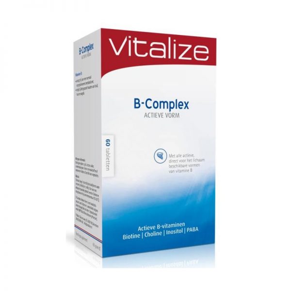 Vitalize B-Complex Actieve Vorm Tabletten