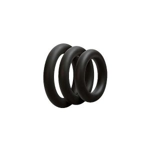 3 C-ring Set - Thick - Black