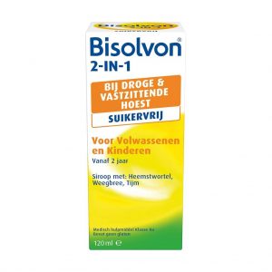 Bisolvon 2-in-1 Siroop Suikervrij