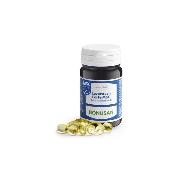 Bonusan Levertraan Forte MSC Softgels