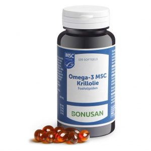 Bonusan Omega-3 MSC Krillolie Softgels