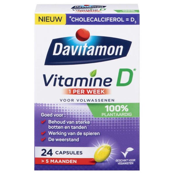 Davitamon Vitamine D - 1 per week - 100% Plantaardig