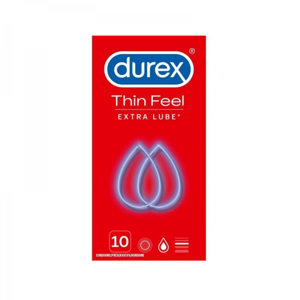 Durex Condoom Thin Feel Extra Lube