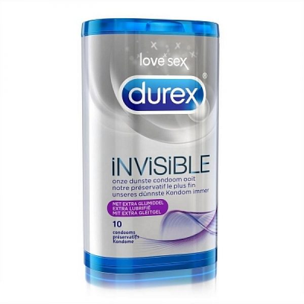 Durex Condooms Invisible Extra Dun Met Extra Glijmiddel