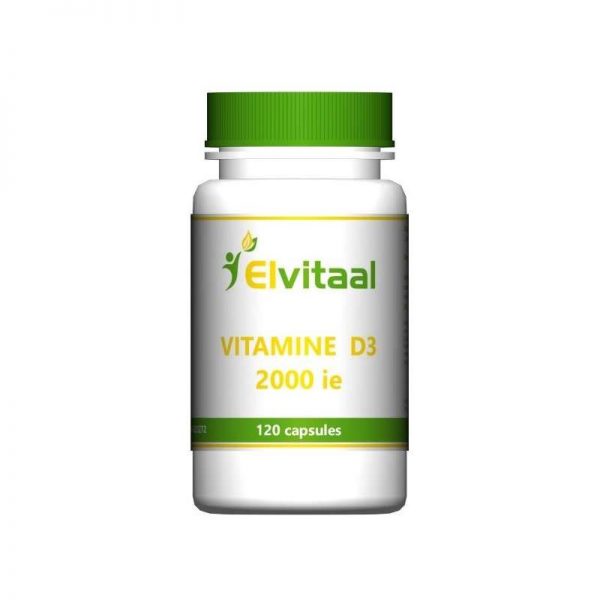 Elvitaal Vitamine D3 2000IE Capsules