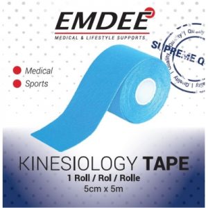 Emdee Kinesiology Tape Lichtblauw Non-cut