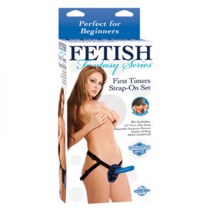 Fetish Fantasies First Timers Strap-on Set - Blue