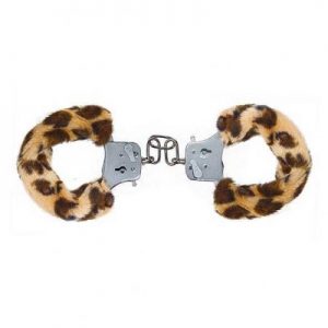 Furry Fun Cuffs Leopard Plush