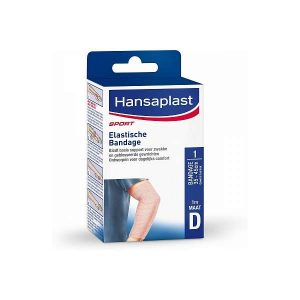 Hansaplast Sport Elastische Bandage 1m Maat D Pols Elleboog