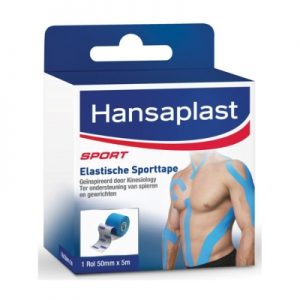 Hansaplast Sporttape Elastische Blauw 5m x 5cm