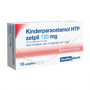 Healthypharm Kinderparacetamol Zetpil 120mg