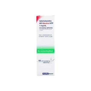 Healthypharm Neusspray Xylometazoline HCI Menthol HTP 10 mg/ml