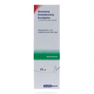 Healthypharm Neusspray Zoutoplossing Eucalyptus