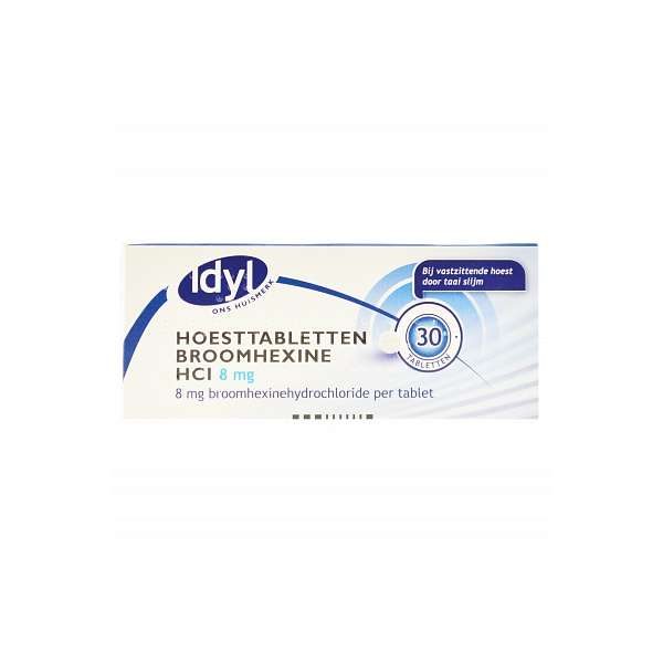 Idyl hoesttabletten broomhexine