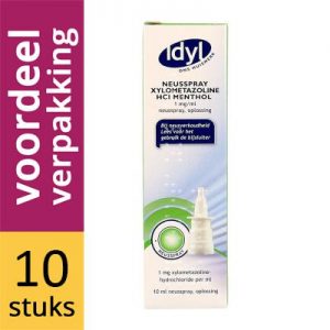 Idyl Huismerk Neusspray Menthol Volwassenen 10mg Voordeelverpakking