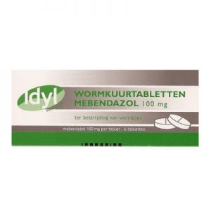 Idyl Huismerk Wormkuurtabletten 100mg