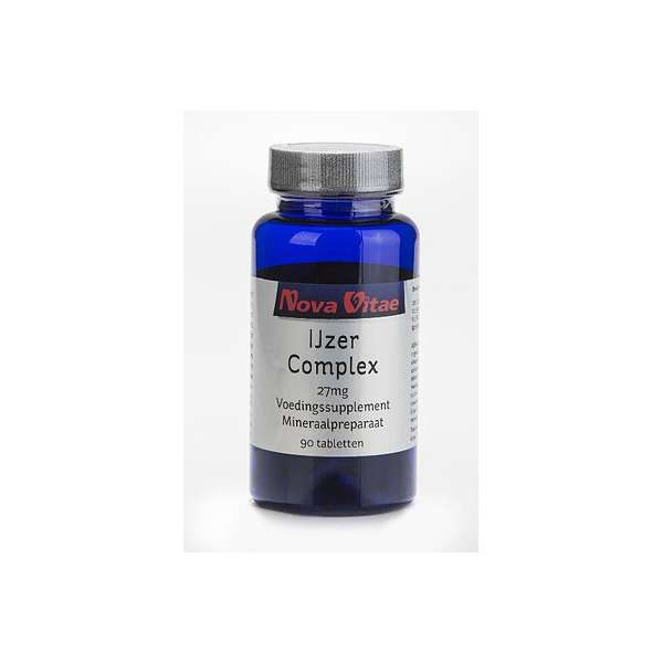 Ijzer Complex 27 Mg Tabletten