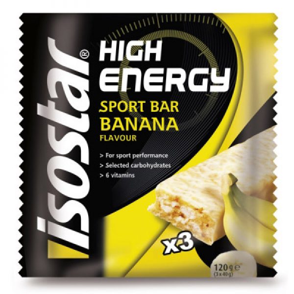 Isostar High Energy Sportvoeding Reep Banaan