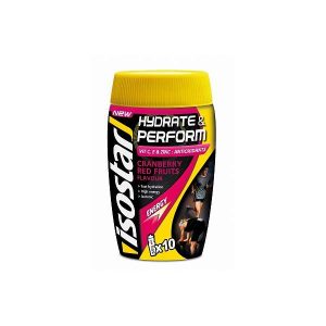 Isostar Poeder Hydrate And Perform Sportdrank Cranberry Red Fruits