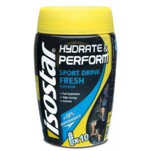 Isostar Poeder Hydrate and Perform Sportdrank Fresh